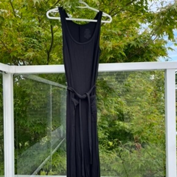 meundies black sleeveless jumpsuit - Picture 3 of 6